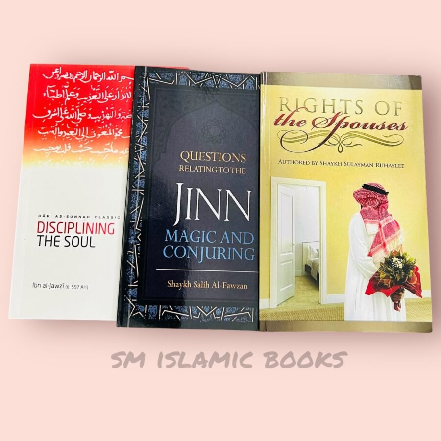 Jinn Magic & Conjuring + Rights of the Spouses + Disciplining of the soul | 3 Books in 1 Super Combo Sale Ramadhan Special